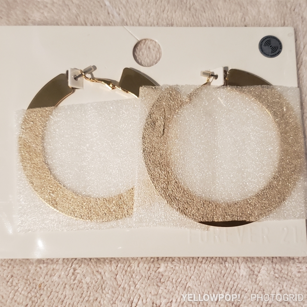 🌟3 for $12 Flat Hoop Earrings